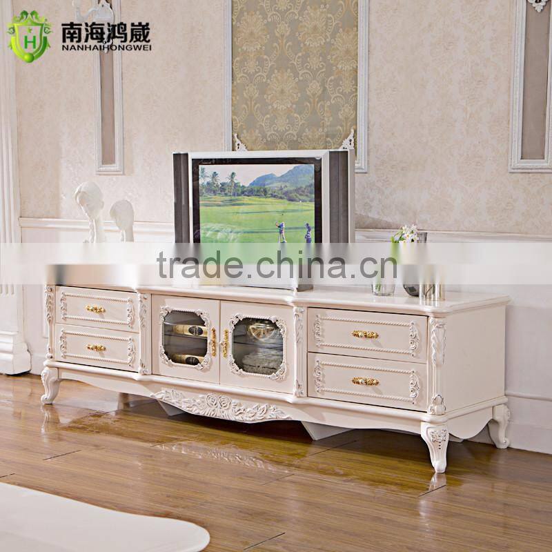 Antique Luxury Rococo European Baroque Bed French Provincial Wedding Hand Carved Wooden MDF Bedroom Set Cardboard Furniture