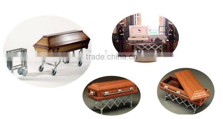 NEW!!! aluminum funeral coffin trolley