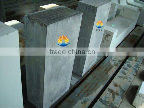 for steel industry fire brick prices for wear resistant skid rail brick