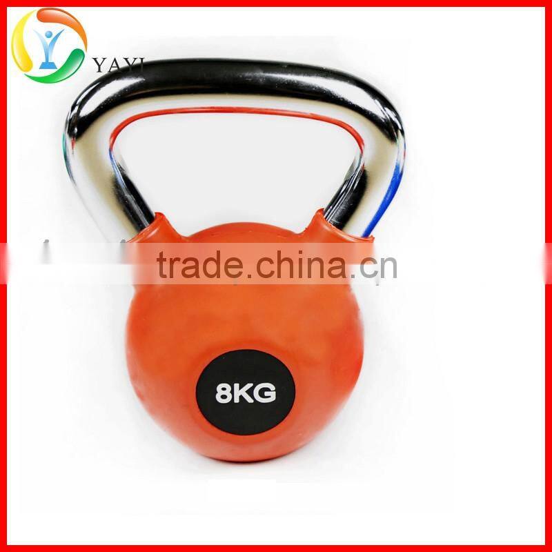 Wholesale Gym Equipment PVC Coated Kettlebell