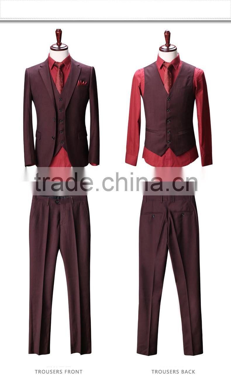 latest men pants suit plus size party wear 100 wool hand work design for men wedding suit