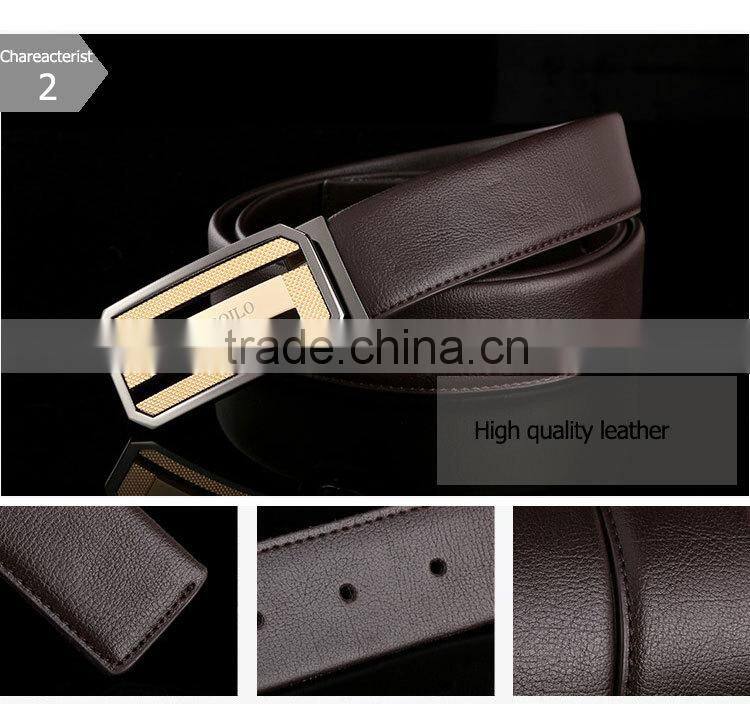 Wholesale fashion mens leather jeans genuine cowhide leather belts for men