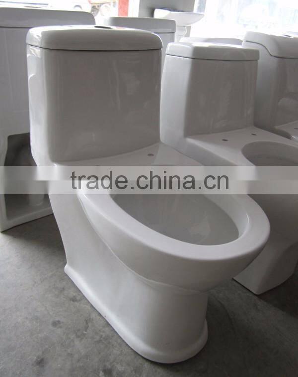 2075 China bathroom modular homes siphonic wc water closet one piece toilet