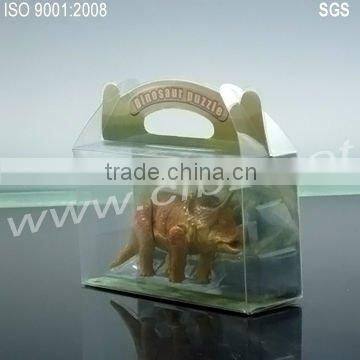 PVC clear plastic packing music box