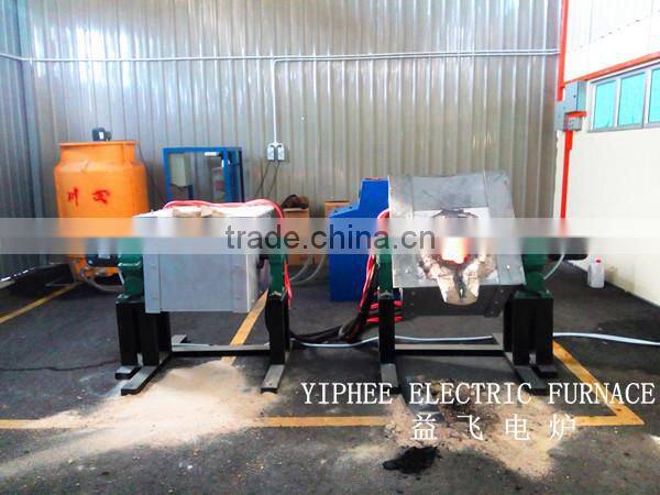 Spot Sell Temperture up to 2000 c Induction Electric Crucible Melting Furnace Manufacturer