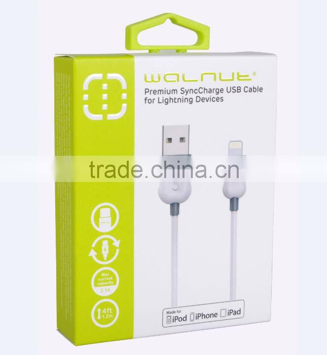 2 IN 1 MFI Certified Charge & Sync USB Cable
