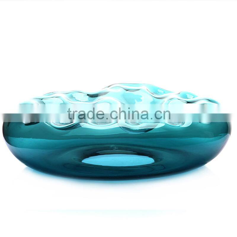 Glass Promotion Fruit Plate Stereoscopic Cheap