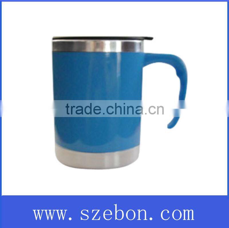 Hot sale customized logo stainless steel milkshake cup/mug