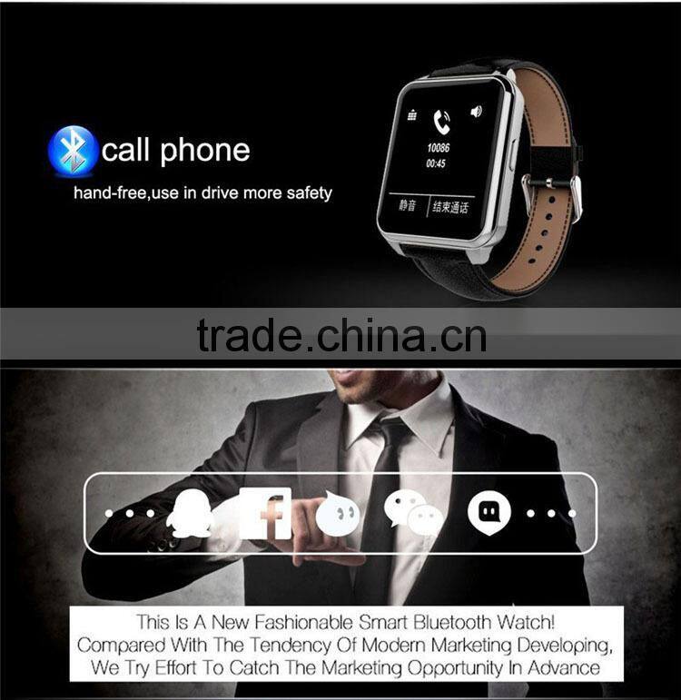 Automatic Wake-up Gesture Men's Wrist Smart Watch smartwatch with heart rate monitor perfect compatibility with IOS and Android