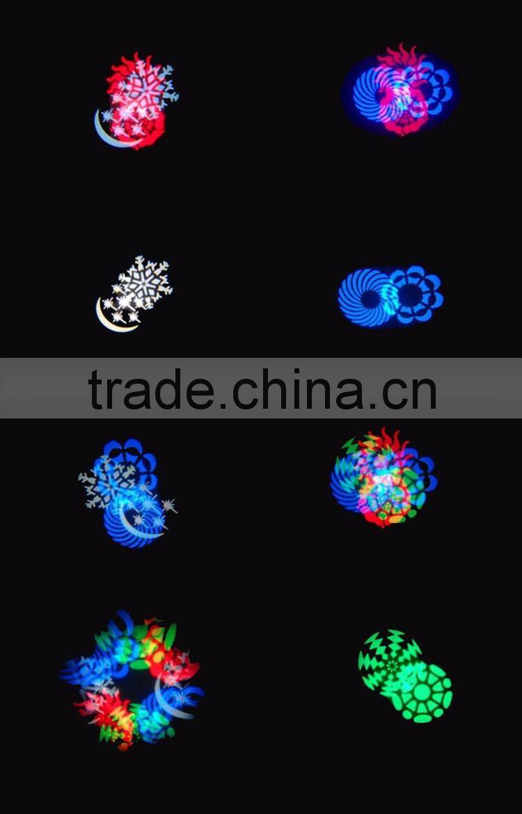 8Leds 3W RGBW 4IN1 LED Eight Eyes patterns led effect light disco light