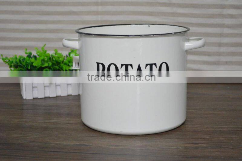 8024 Cooking pot,enamel ceramic pot