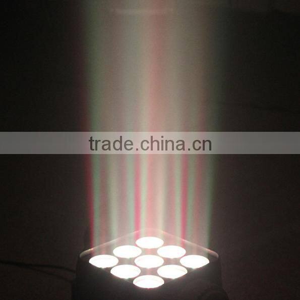 9Pcs x10W LED Matrix Moving Head Light