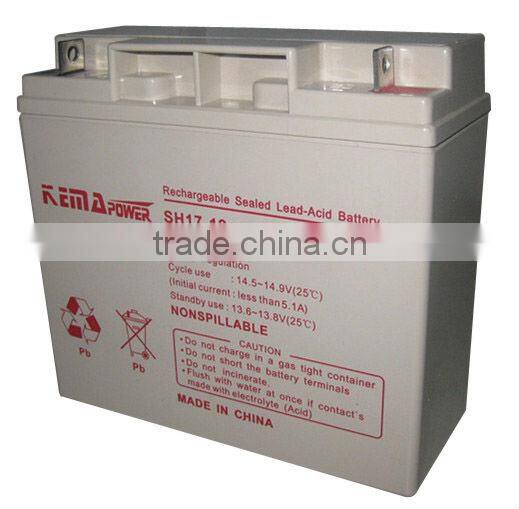 AGM 12VDC solar battery