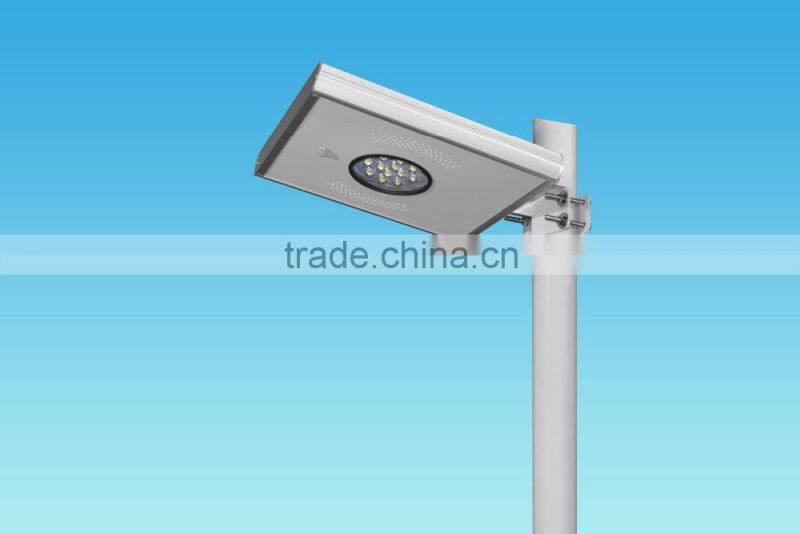 all in one 12W ultra bright led solar garden light