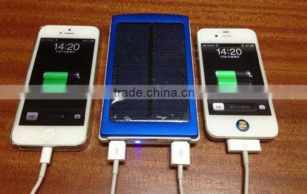 2015 Factory Price High Quality New Solar Power Bank Charger Products Distributor Slim Solar Power Bank 10000mah