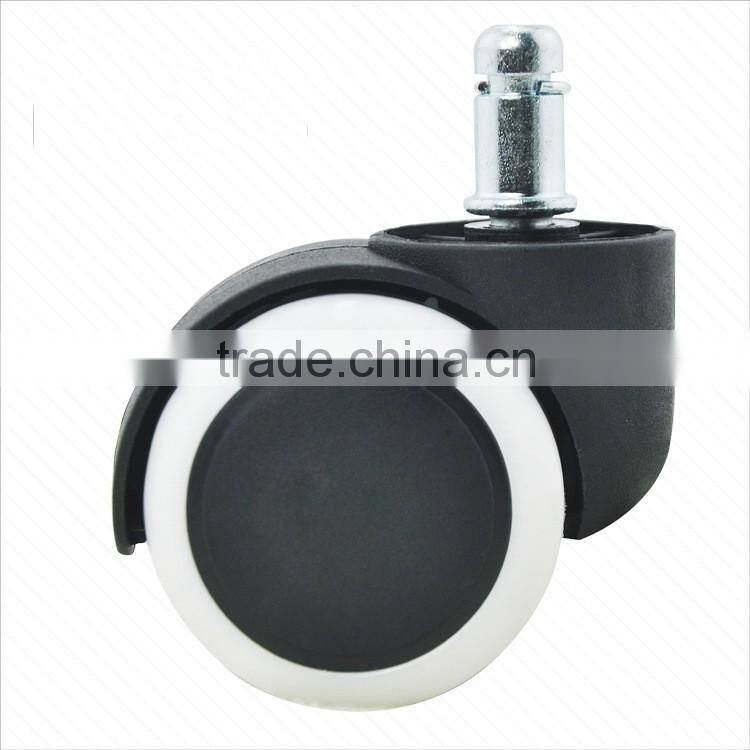 2016 popular china 2 inch medium duty PU furniture caster wheels