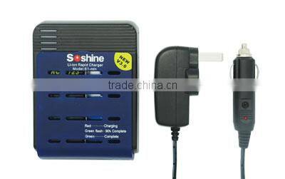 1-4pcs 18500/RCR123/16340 Li-ion battery charger universal battery charger 18500 battery charger