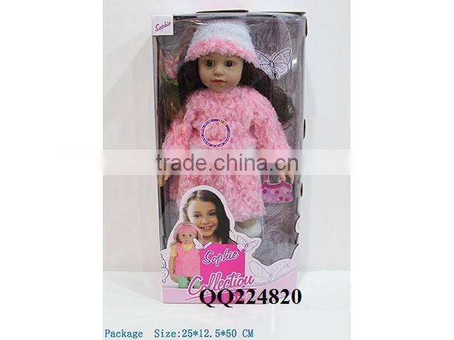 New products baby doll 18 inch American girl doll toy doll for sale With IC