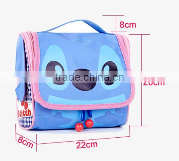 cartoon womens fashion travel hanging toiletry bag