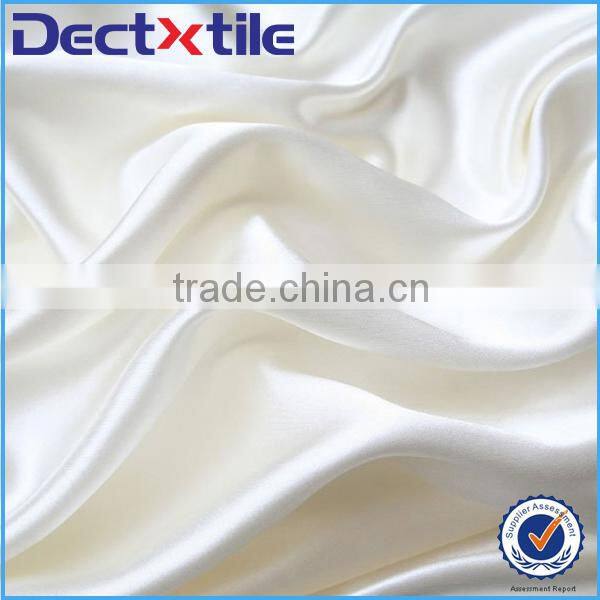 microfiber/polyester satin fabric faux silk textile with great tacktile