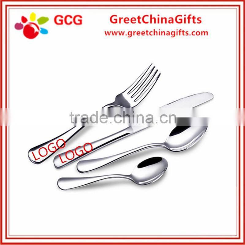 Custom LOGO Stainless Steel Knife and Fork Set