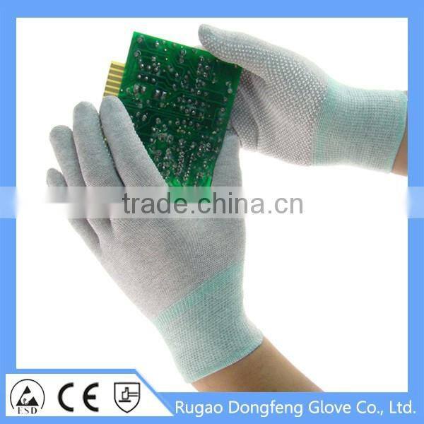 U3 Style ESD Cleanroom Lint Free Gloves for Workplace Safety