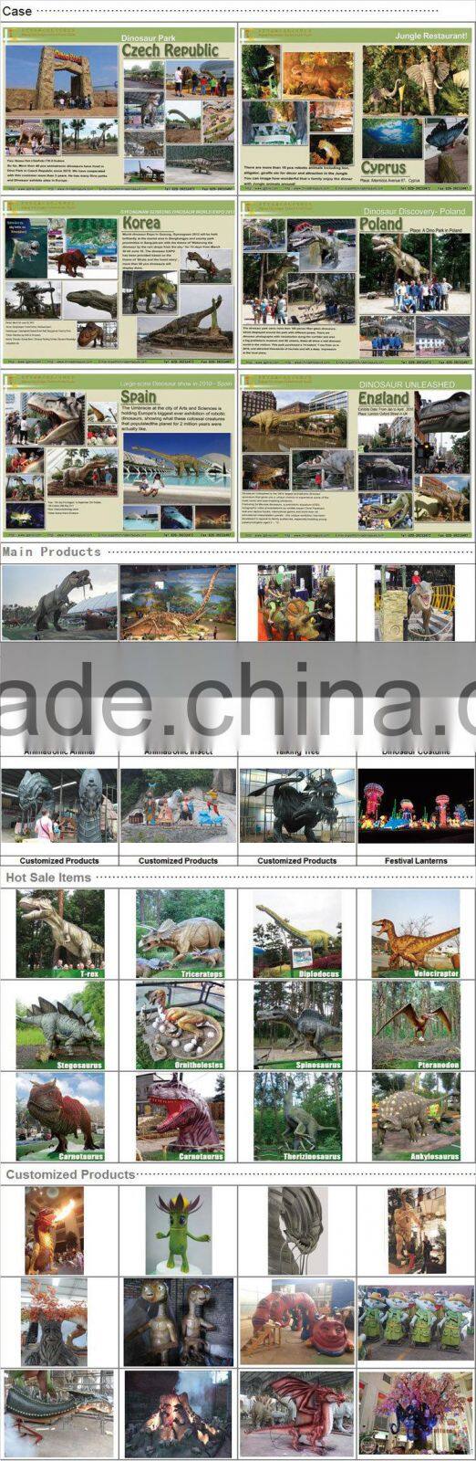 Musical fabric lantern for theme park on sale