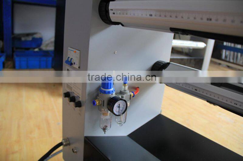 MF1700-F2 Pneumatic two side laminating and cutting machine