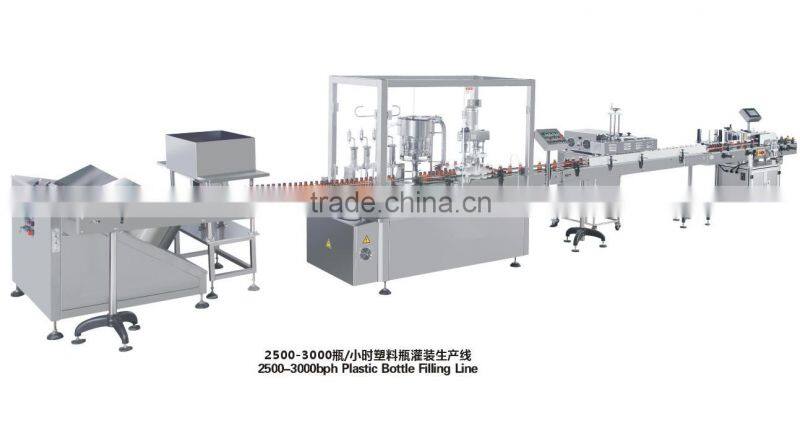 Hot Selling Plastic Bottle Syrup, Oral Liquid, Tincture Filling Line (20-500ml)