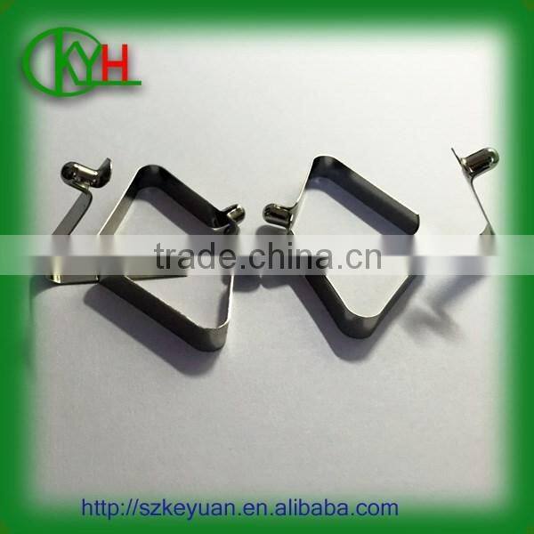 Various spring clip types stainless steel spring clip button