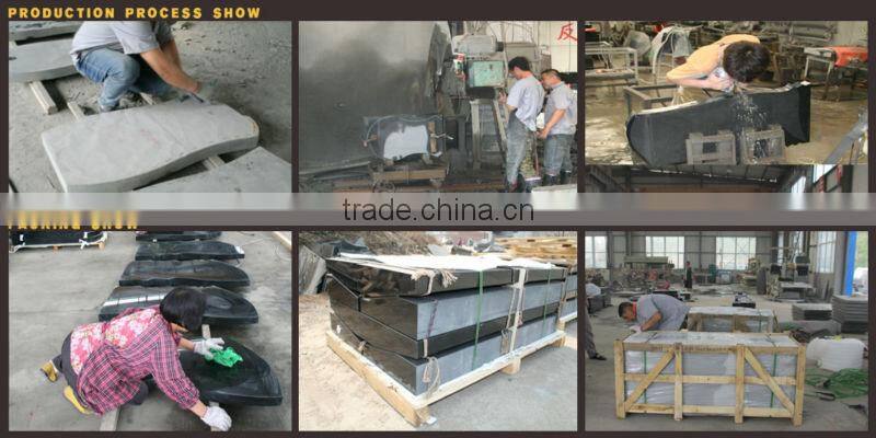 Hebei black granite stairs