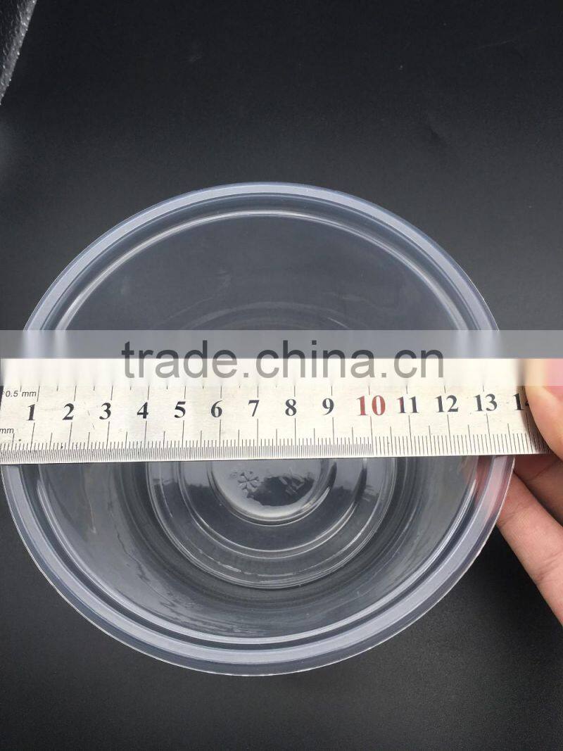 wholesale 850ml environmental plastic food restaurant packaging container