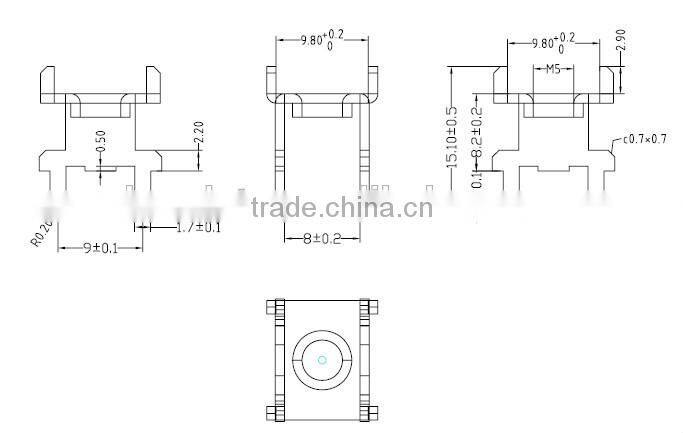 High Qulity Customized brass PCB terminal
