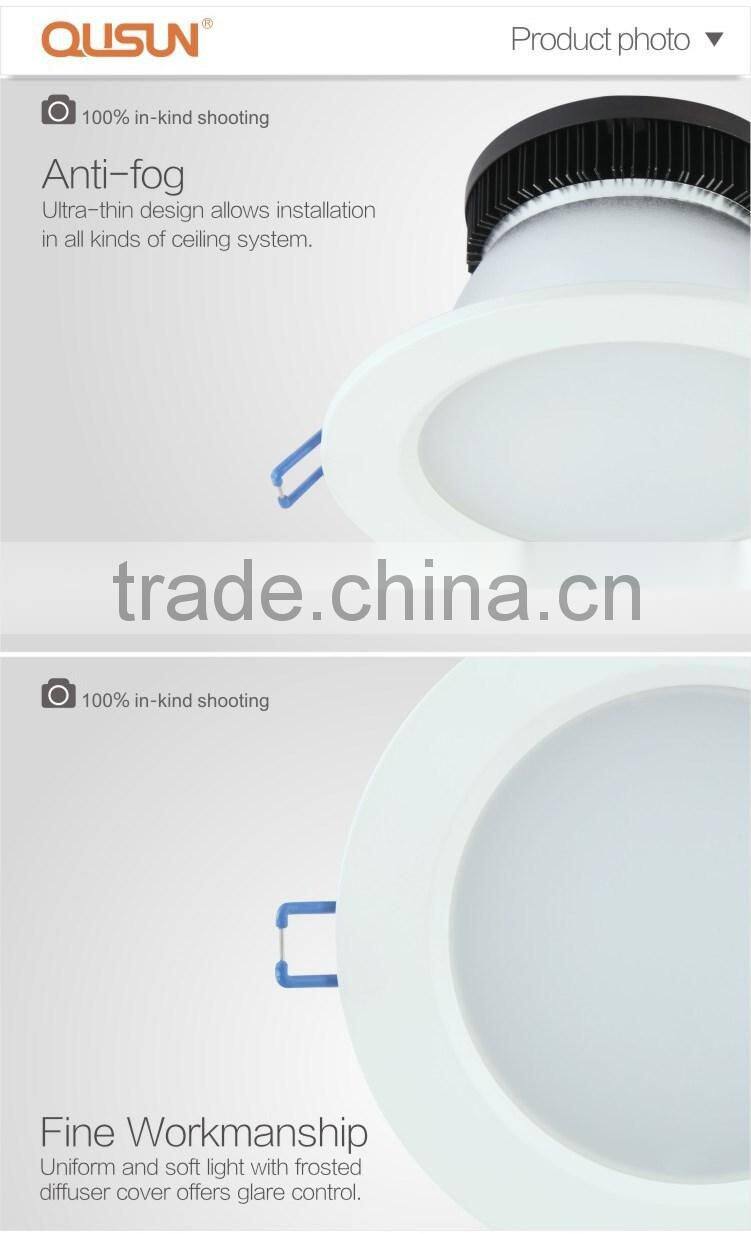 Anti-fog 7W 100-240V Wide Voltage led light downlight