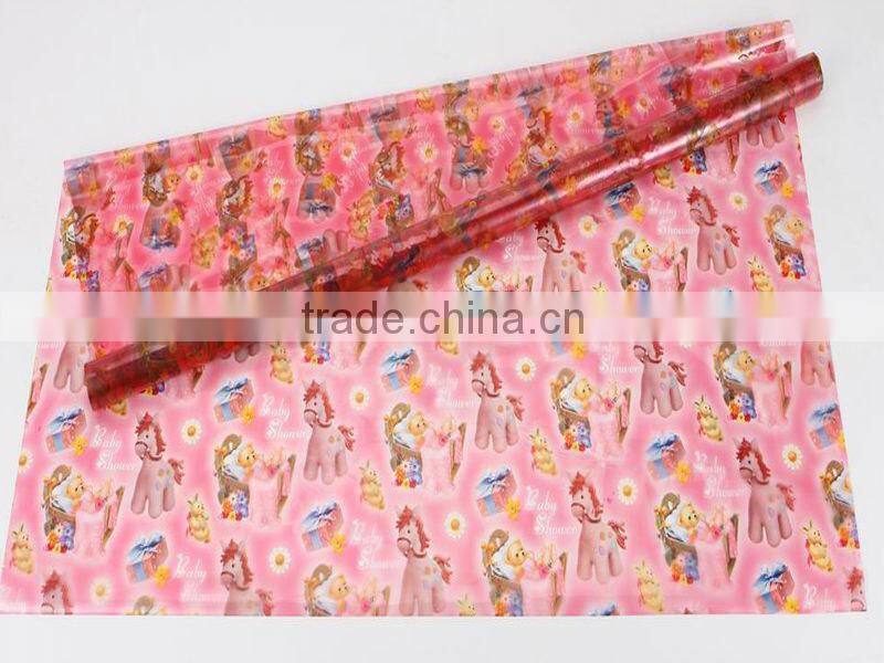 factory price bopp transparent color plastic film