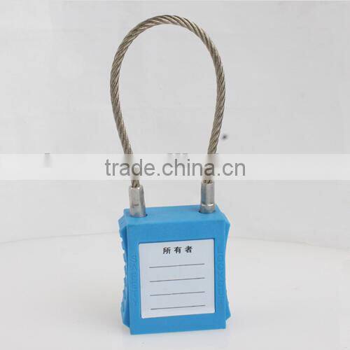 nylon cable padlock safety lockout self-lock nylon cable tie lock