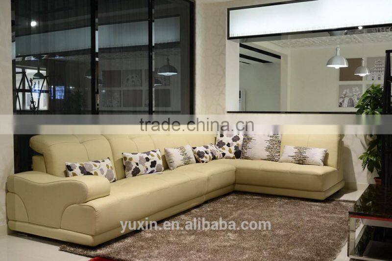 2015 popular arab vintage leather sofa