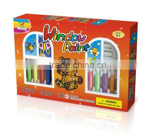 Window paint, for kids to develop their creative potential, Wd-12