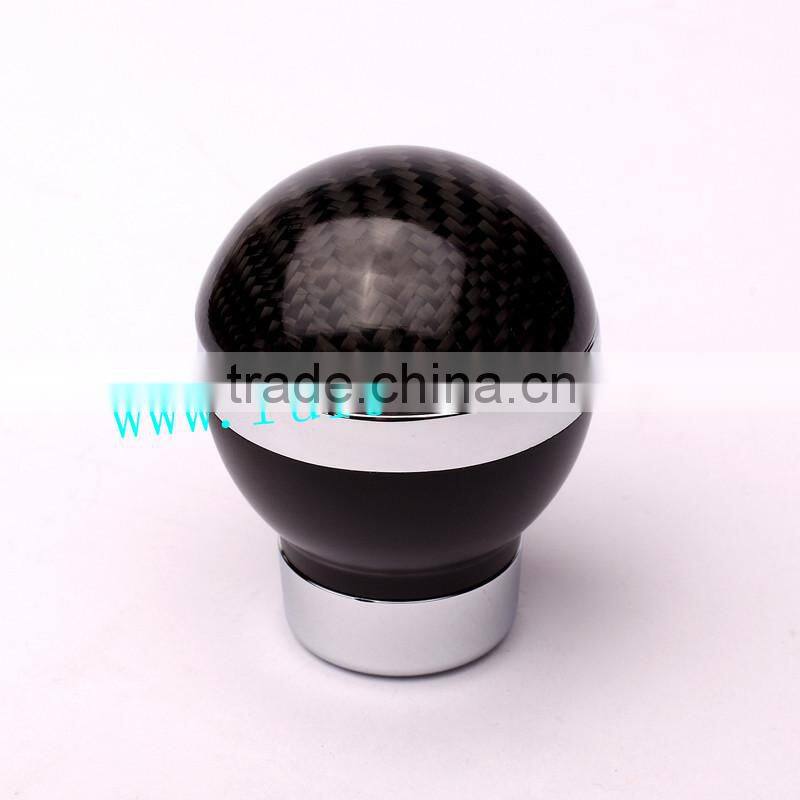 Personalized JDM Style Ball Carbon Fiber Universal Gear Shift Knobs for Sell