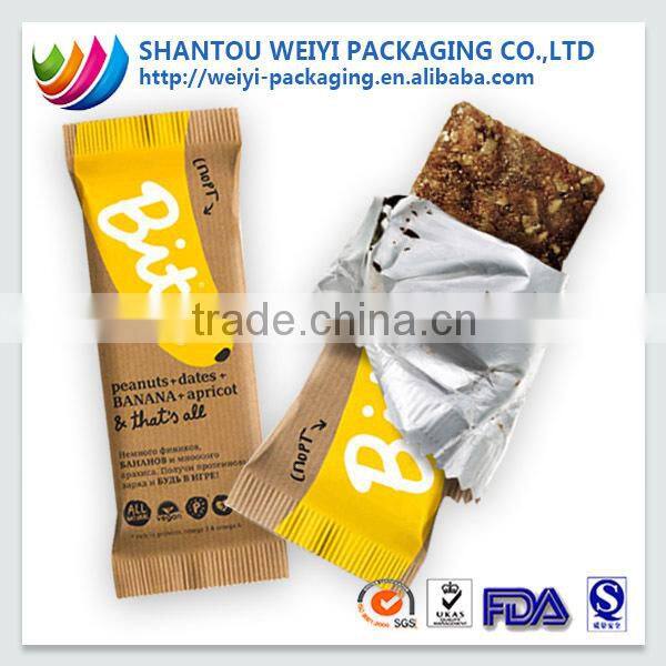 aluminum foil sweet candy food plastic packaging bag chocolate packaging bag