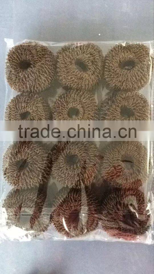 Muti-purpose new product Polyester fiber scourer Household cleaning item