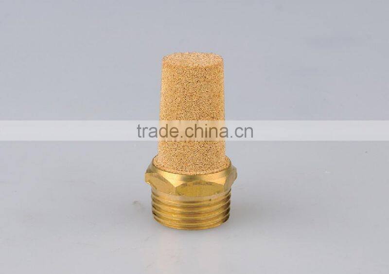 HC- Brass Flat Muffler