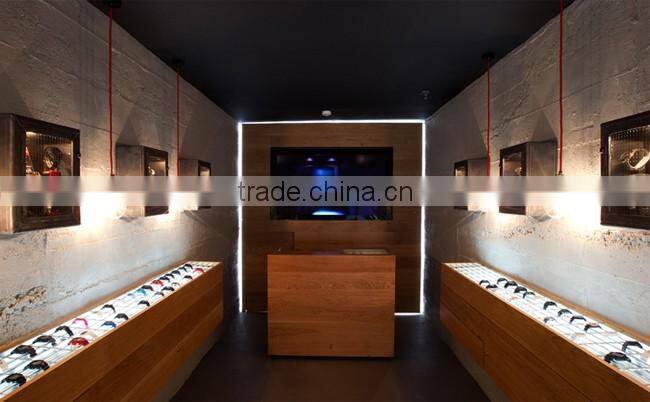 Fashion Customized Design wooden funiture watch store display