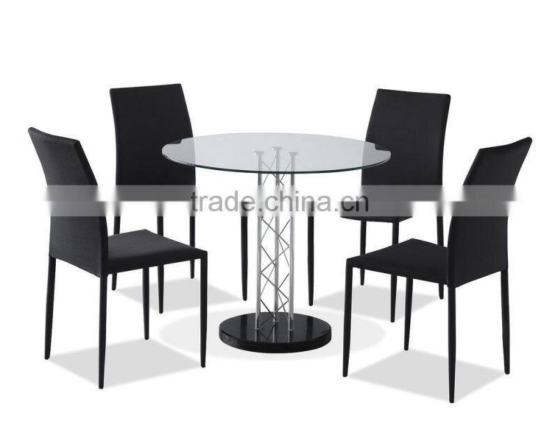 Round Luxury Dining Table and chairs set