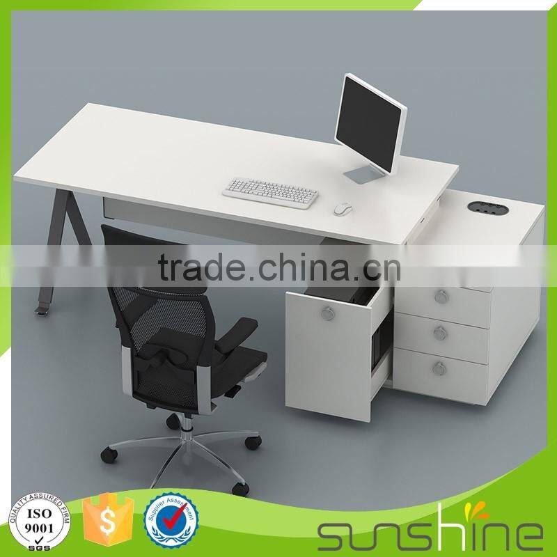 KB-MED07 2016 Best Selling Top Quality Office Furniture/Supervisor Office-Metal Frame Middle Executive Desk