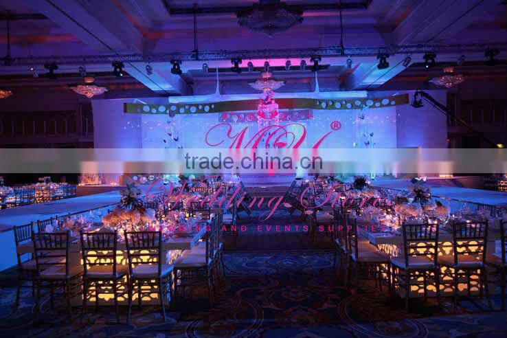 wedding and enents wooden table