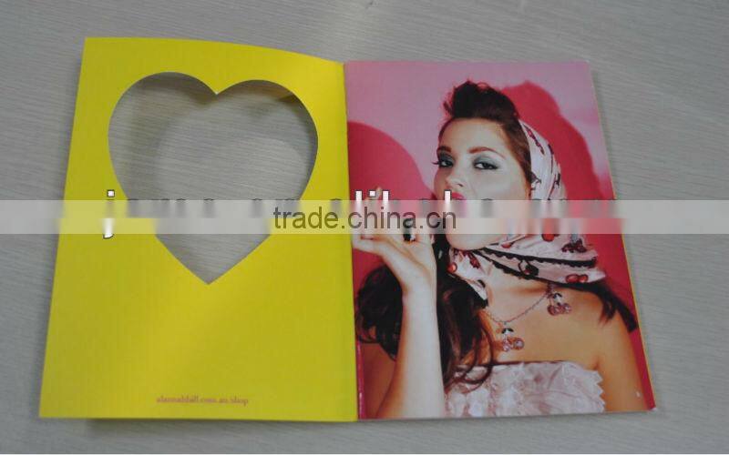 Chinese custom design primary school pamphlet paper printing servieces online