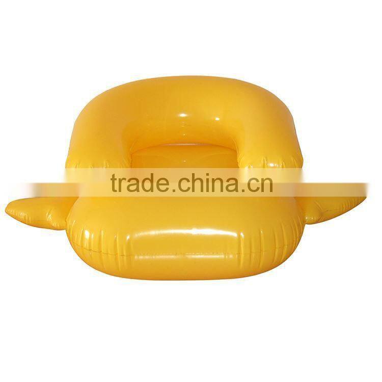 high quality inflatable cartoon sofa for kids,portable inflatable sofa chair