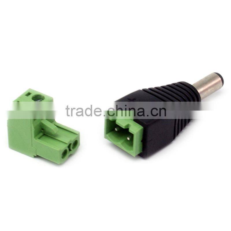 Pure Copper Male DC Connector 2.1mm DC Power Jack DC-G03
