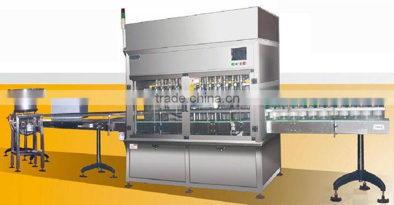 oil bottle high speed capping filling machine